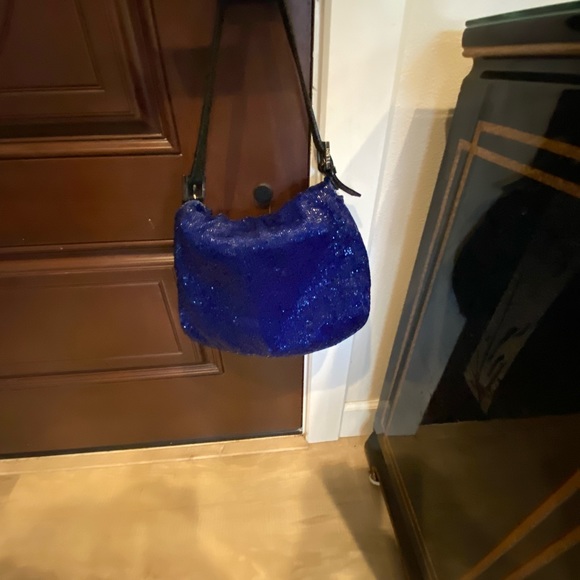 FENDI MAMA BEADED VINTAGE BLUE - Picture 10 of 12